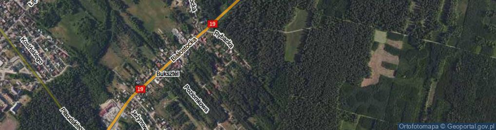 Zdjęcie satelitarne Rybacka ul.